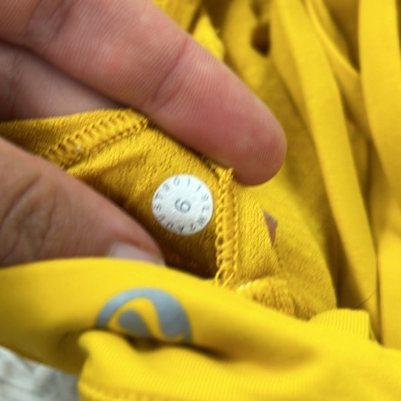 Lululemon Free To Be Serene Bra *High Neck Honey Lemon - Picture 3 of 3